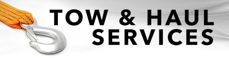 Tow & Haul Services in sarasota